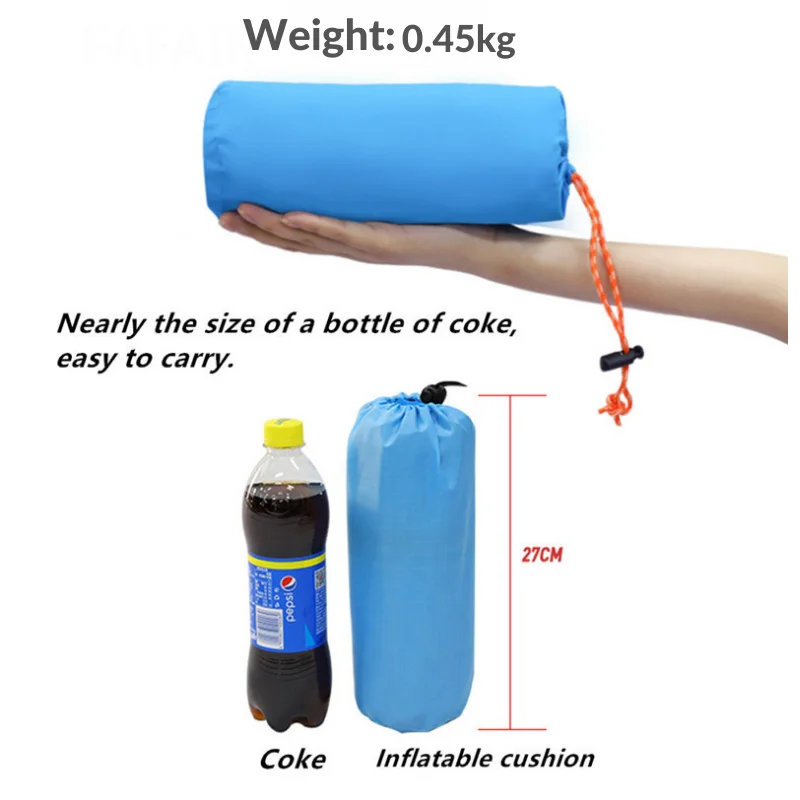 Outdoor Camping Mat Ultra-Light Self Inflatable Mattress Hiking Tent Mat Air Cushion Portable Sleeping Pad Waterproof Mattress
Outdoor Camping Mat Ultra-Light Self Inflatable Mattress Hiking Tent Mat Air Cushion Portable Sleeping Pad Waterproof Mattress