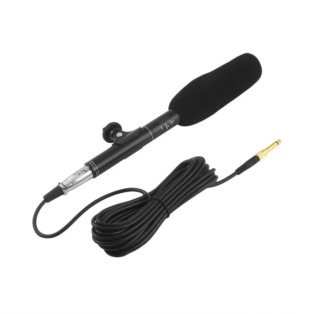 

Professional High Sensitivity Vioce Recording Broadcast Stereo Condenser Conference Interview Microphone For DSLR SLR Camera