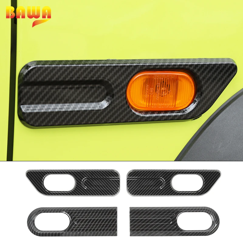 BAWA Car Side Fender Turn Signal Light Decoration Stickers Cover Accessories For Suzuki Jimny 2019 2020 2021 Exterior Parts
BAWA Car Side Fender Turn Signal Light Decoration Stickers Cover Accessories For Suzuki Jimny 2019 2020 2021 Exterior Parts