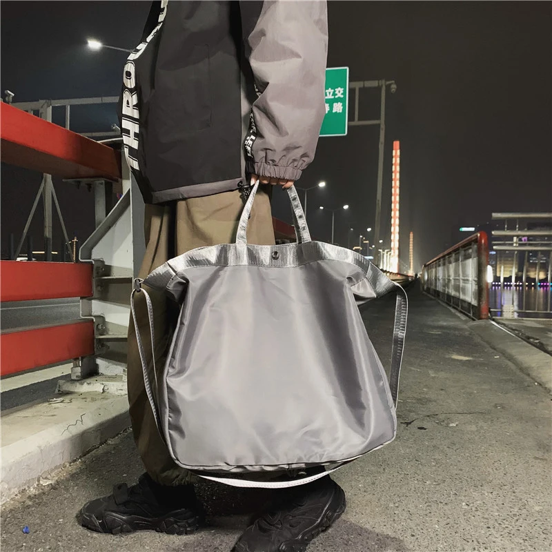 Large-Capacity Travel Bag Hand Luggage Bag Waterproof Fitness Bag Suitable For Lovers Gray
Large-Capacity Travel Bag Hand Luggage Bag Waterproof Fitness Bag Suitable For Lovers Gray