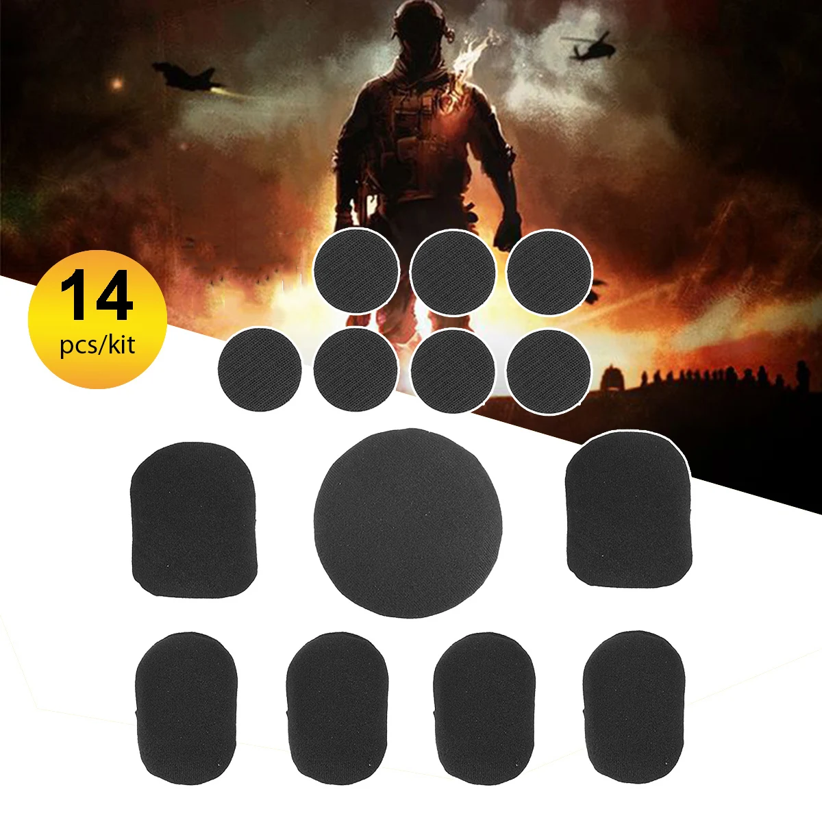 14Pcs Helmet Airsoft Military Tactical Protective Pads Memory sponge pad Riding Helmet CP FMA Helmet Articles Combat Paintball
14Pcs Helmet Airsoft Military Tactical Protective Pads Memory sponge pad Riding Helmet CP FMA Helmet Articles Combat Paintball