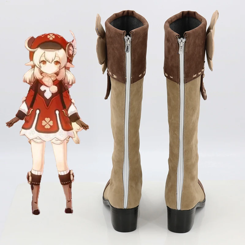 Game Genshin Impact Klee Cosplay Shoes 
Game Genshin Impact Klee Cosplay Shoes