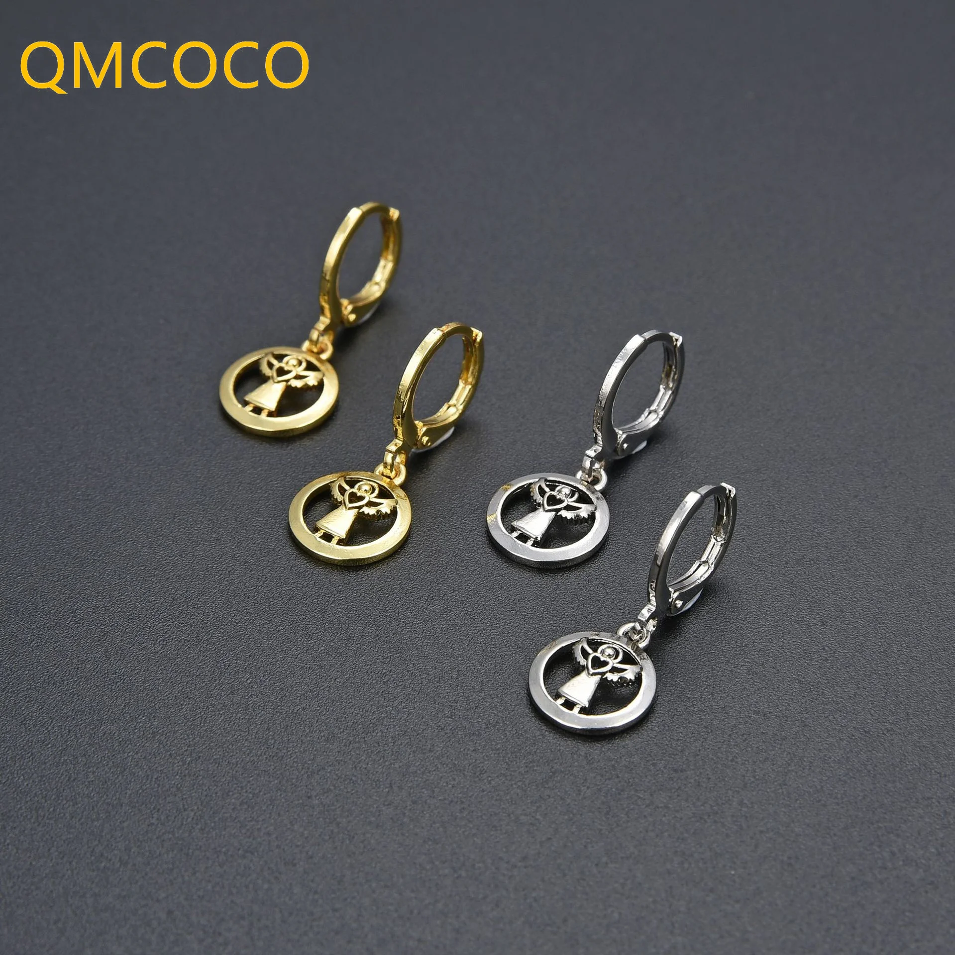 QMCOCO Модные Винтажные индивидуальный дизайн 925 Серебряные ажурные геометрические серьги для женщин панк очаровательные ювелирные изделия у...
QMCOCO Модные Винтажные индивидуальный дизайн 925 Серебряные ажурные геометрические серьги для женщин панк очаровательные ювелирные изделия у...