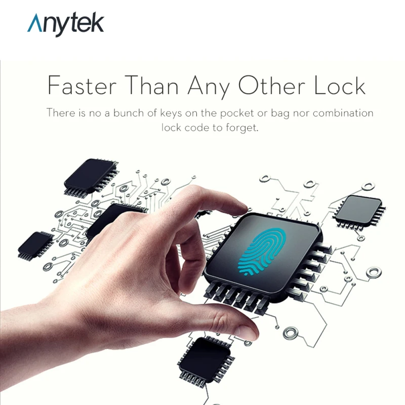 Tuya Smart Home P22+ Fingerprint Lock Bluetooth Waterproof Smart Lock USB Rechargeable Security Electronic Lock Support Tuya APP
Tuya Smart Home P22+ Fingerprint Lock Bluetooth Waterproof Smart Lock USB Rechargeable Security Electronic Lock Support Tuya APP