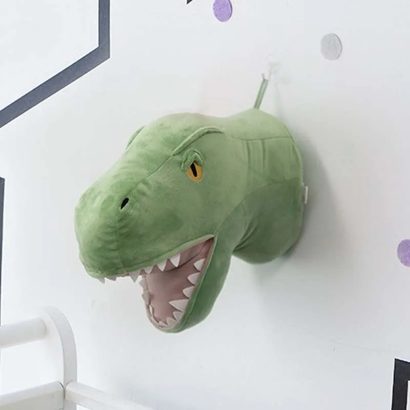 Animal Head Dinosaur Wall Decor Elephant Deer Hanging Mount Stuffed Animal Plush Toy Princess Doll Girl Kid Gift Nursery Room
Animal Head Dinosaur Wall Decor Elephant Deer Hanging Mount Stuffed Animal Plush Toy Princess Doll Girl Kid Gift Nursery Room