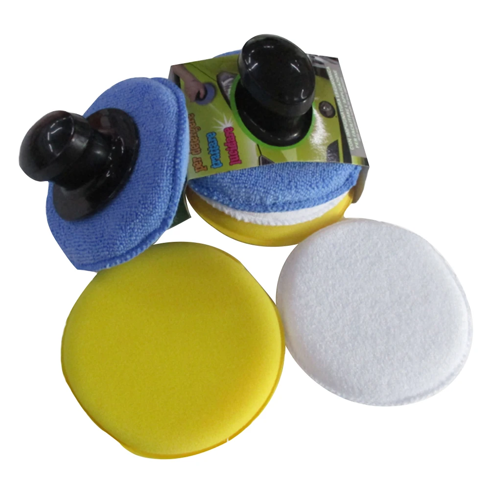 Car Beauty Waxing Sponge Block Round Sponge Pad With Handle Car Plating Crystal Polishing Hand Tool Kit
Car Beauty Waxing Sponge Block Round Sponge Pad With Handle Car Plating Crystal Polishing Hand Tool Kit