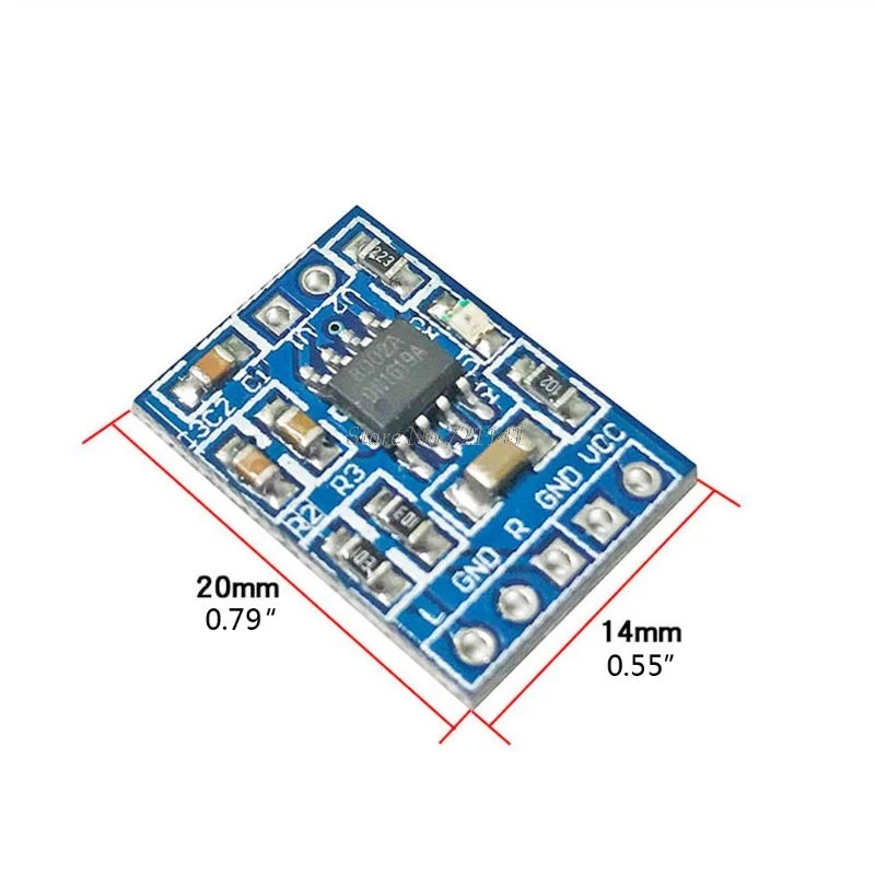 Super Mini HXJ8002 Power Amplifier Board 2.0-5.5V Mono Channel Amplifiers Module Voice Low Noise Maximum distortion is 0.5%
Super Mini HXJ8002 Power Amplifier Board 2.0-5.5V Mono Channel Amplifiers Module Voice Low Noise Maximum distortion is 0.5%