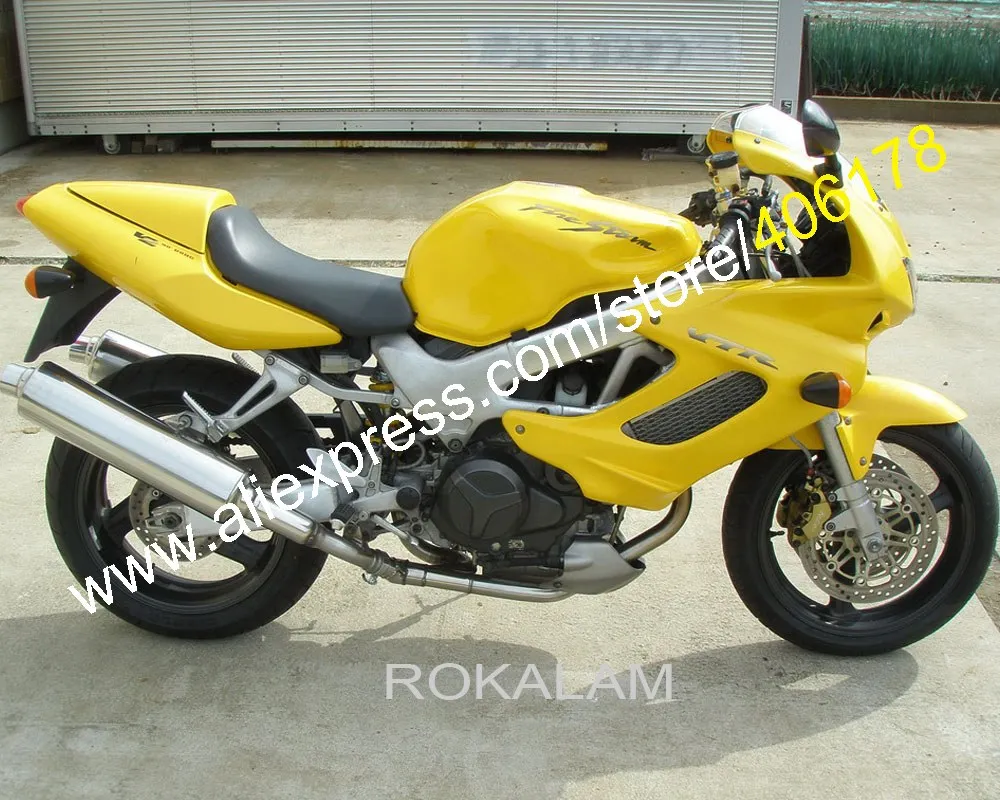 Желтый для Honda VTR1000F 1997- 2005 97 98 99 00 01 02 03 04 05 VTR 1000F комплект аксессуаров для мотоциклов обтекатель 
Желтый для Honda VTR1000F 1997- 2005 97 98 99 00 01 02 03 04 05 VTR 1000F комплект аксессуаров для мотоциклов обтекатель