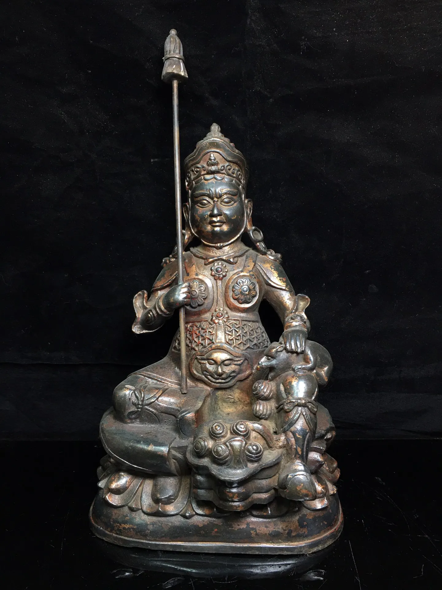 Домашний декор, 13 дюймов, Тибетский буддизм, старые бронзовые циннабары, Хуан кайшен, Будда, эзотерический хранитель, слушайте больше, храни...
Домашний декор, 13 дюймов, Тибетский буддизм, старые бронзовые циннабары, Хуан кайшен, Будда, эзотерический хранитель, слушайте больше, храни...