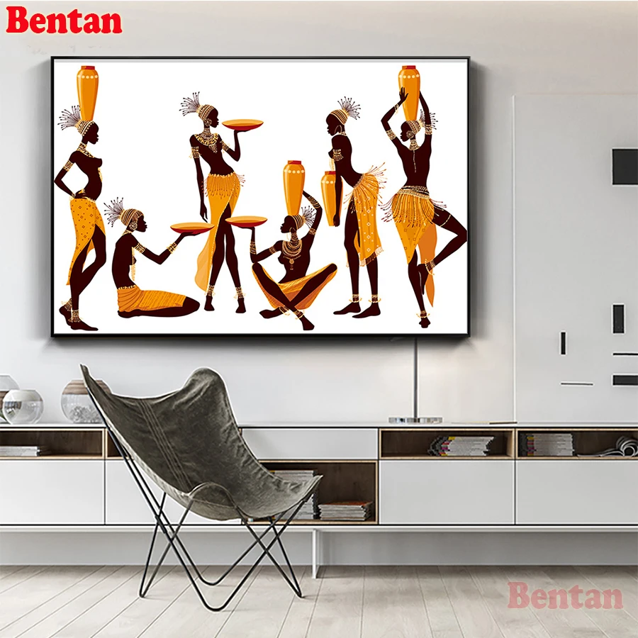 Новая африканская Женская 5D DIY Алмазная картина полностью квадратная круглая Алмазная вышивка Настенная художественная вышивка крестиком ... 
Новая африканская Женская 5D DIY Алмазная картина полностью квадратная круглая Алмазная вышивка Настенная художественная вышивка крестиком ...