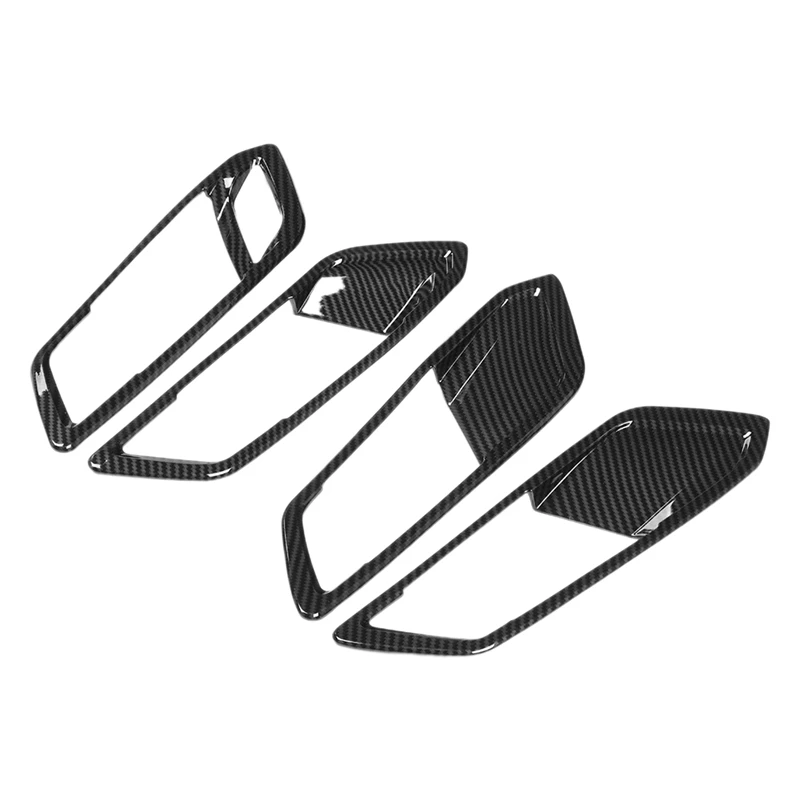 4Pcs/Set Carbon Fiber Color ABS Car Interior Door Handle Frame Trim Cover Fit For-BMW 3 Series G20 2020 Car Styling
4Pcs/Set Carbon Fiber Color ABS Car Interior Door Handle Frame Trim Cover Fit For-BMW 3 Series G20 2020 Car Styling