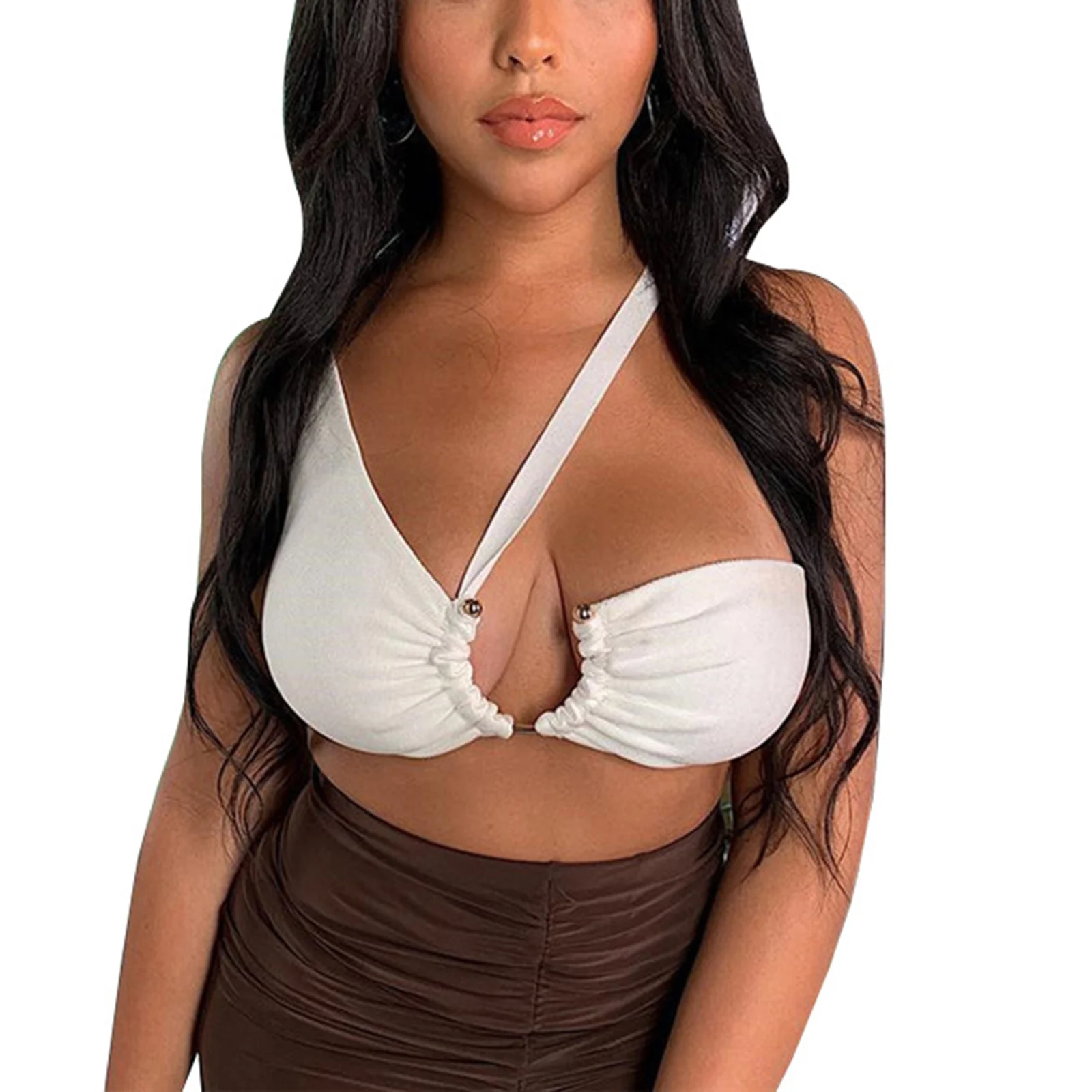 Женская пикантная кофта на одно плечо, белый однотонный укороченный топ без рукавов с открытыми плечами
Женская пикантная кофта на одно плечо, белый однотонный укороченный топ без рукавов с открытыми плечами