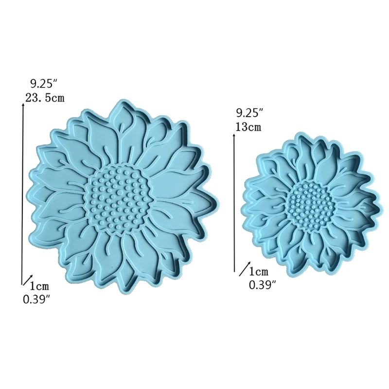 N0HE Sun Flower Coaster Epoxy Resin Mold DIY Crafts Sunflower Cup Mat Silicone Mould
N0HE Sun Flower Coaster Epoxy Resin Mold DIY Crafts Sunflower Cup Mat Silicone Mould