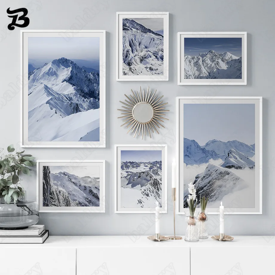 Canvas Painting for Living Room Winter Scenery Snow Mountain Posters and Prints Wall Art Photograph Pictures for Home Wall Decor
Canvas Painting for Living Room Winter Scenery Snow Mountain Posters and Prints Wall Art Photograph Pictures for Home Wall Decor