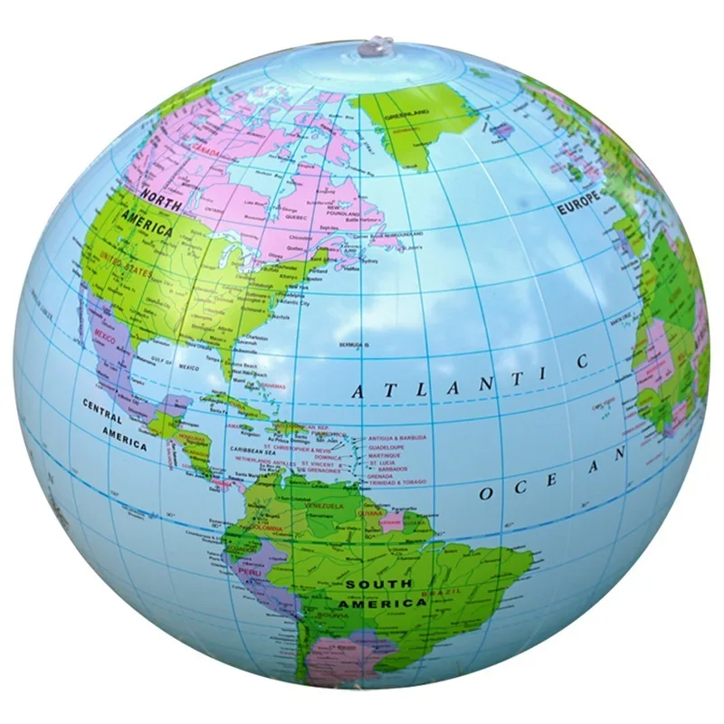 30cm Inflatable World Globe Map ball Early Education Geography Toys Map Balloon Ball Toy For Children
30cm Inflatable World Globe Map ball Early Education Geography Toys Map Balloon Ball Toy For Children