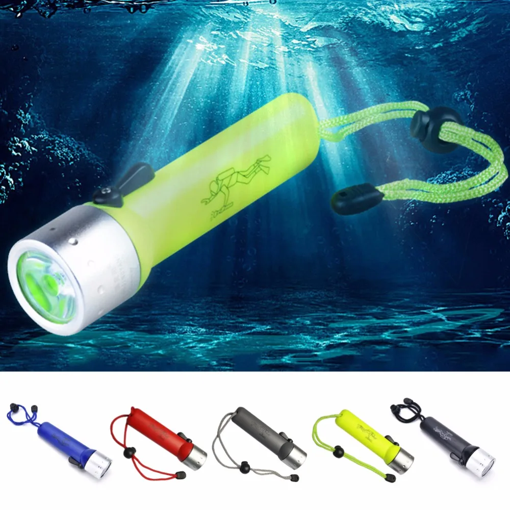 3500LM LED Underwater AA Battery Power 5 Colors 1pc Flashlight 50M Scuba Diving Flashlight Torch with Hand Wrist Rope
3500LM LED Underwater AA Battery Power 5 Colors 1pc Flashlight 50M Scuba Diving Flashlight Torch with Hand Wrist Rope