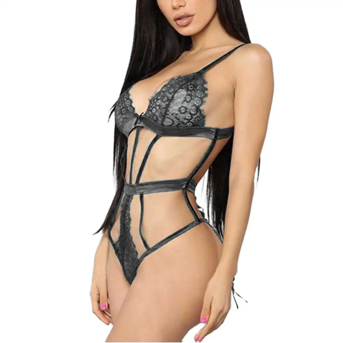 Sexy Women Lace Lingerie Set with Eyepatch Perspective Garter Bra Bandage Panties Set Erotic Underwear Ladies Lingerie Set
Sexy Women Lace Lingerie Set with Eyepatch Perspective Garter Bra Bandage Panties Set Erotic Underwear Ladies Lingerie Set