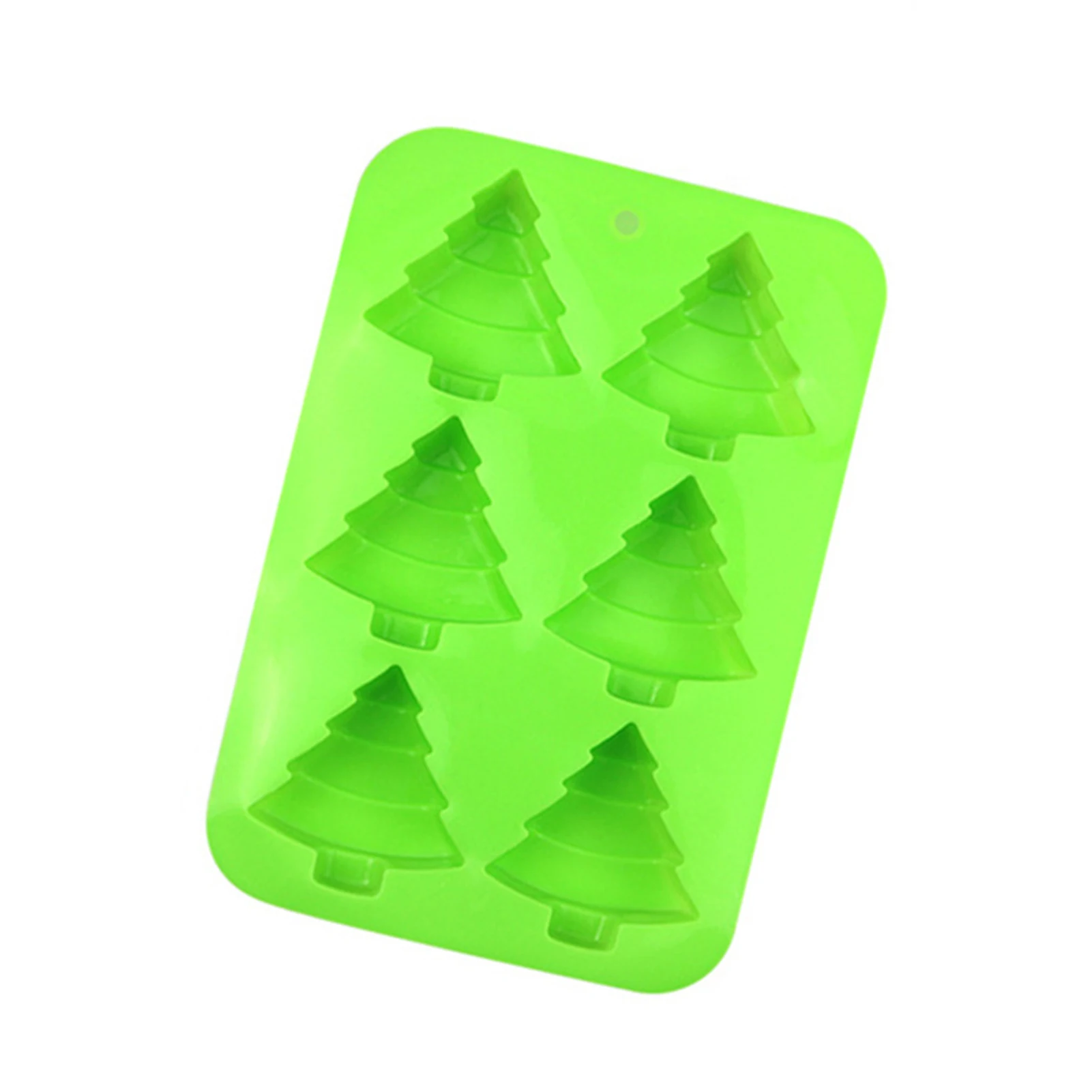 Diy Cake Mold Silicone 6 Cell Christmas Tree Shaped Chocolate Jelly Decor Mould Non-stick Cake Dessert Mold For Kitchen Supplies
Diy Cake Mold Silicone 6 Cell Christmas Tree Shaped Chocolate Jelly Decor Mould Non-stick Cake Dessert Mold For Kitchen Supplies