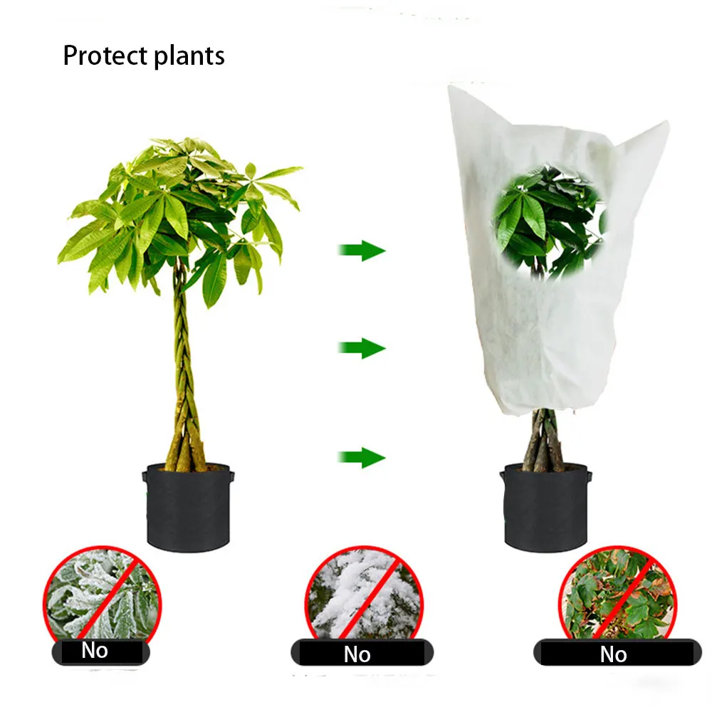 Winter Warm Cover Plant Cover Tree Shrub Plant Protection Bag Frost Protection For Yard Garden Plants Small Tree Against Cold
Winter Warm Cover Plant Cover Tree Shrub Plant Protection Bag Frost Protection For Yard Garden Plants Small Tree Against Cold