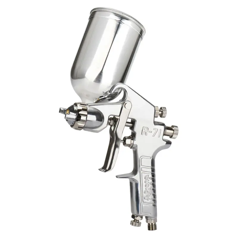 Пневматический пистолет-распылитель R71 от Taiwan Prona, универсальный ручной распылитель краски с высоким уровнем распыления, для покрытия автом...
Пневматический пистолет-распылитель R71 от Taiwan Prona, универсальный ручной распылитель краски с высоким уровнем распыления, для покрытия автом...