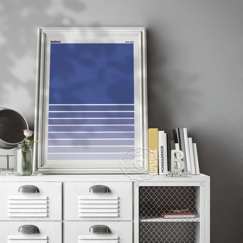 Geometric Bauhaus Abstract Art Poster, Minimalist Royalblue Gradient Patterning Poster, Nordic Rectangular Home Kids Room Decor
Geometric Bauhaus Abstract Art Poster, Minimalist Royalblue Gradient Patterning Poster, Nordic Rectangular Home Kids Room Decor
