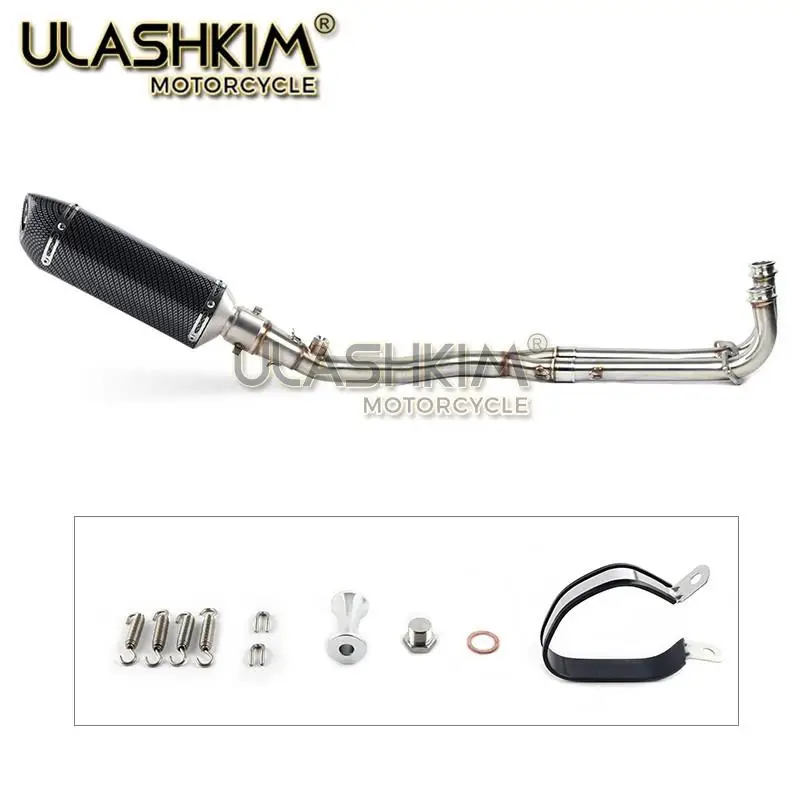 Motorcycle Exhaust Muffler Middle Link Pipe Full system Slip On For Yamaha T-MAX Tmax 500 530 TMAX500 TMAX530 2008-2017
Motorcycle Exhaust Muffler Middle Link Pipe Full system Slip On For Yamaha T-MAX Tmax 500 530 TMAX500 TMAX530 2008-2017