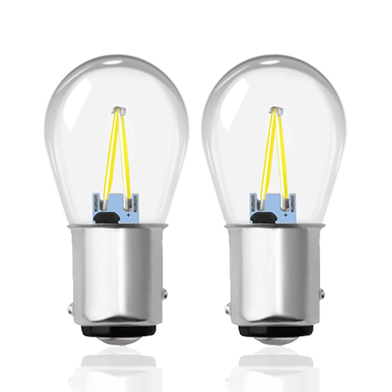 2PCS 1156 BA15S 1157 BAY15D BAU15S BA15D CAR LED Filament Light 2 COB Turn Signal Lights Tail Light Parking Lamps Reverse Lamp
2PCS 1156 BA15S 1157 BAY15D BAU15S BA15D CAR LED Filament Light 2 COB Turn Signal Lights Tail Light Parking Lamps Reverse Lamp