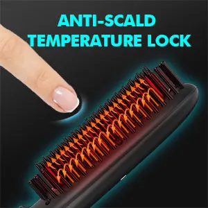 Miropure KL1020 Hair Straightener Brush with Ionic Generator (30s Fast Even Heating for Straightening or Curling
Miropure KL1020 Hair Straightener Brush with Ionic Generator (30s Fast Even Heating for Straightening or Curling