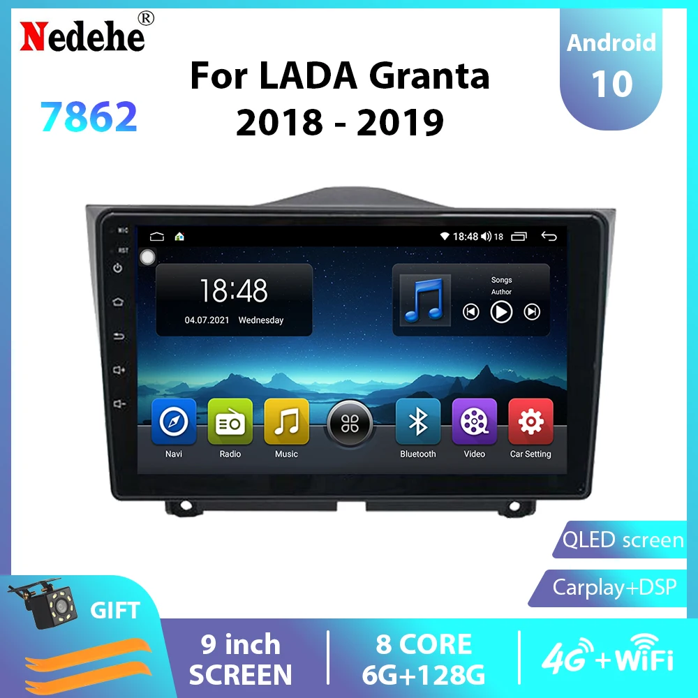 Автомагнитола 2 DIN, 9 дюймов, 2.5D IPS, Android 10,0, мультимедийный проигрыватель, GPS-навигация для LADA Granta 2018, 2019, автомобильное радио, Wi-Fi, Bluetooth
Автомагнитола 2 DIN, 9 дюймов, 2.5D IPS, Android 10,0, мультимедийный проигрыватель, GPS-навигация для LADA Granta 2018, 2019, автомобильное радио, Wi-Fi, Bluetooth