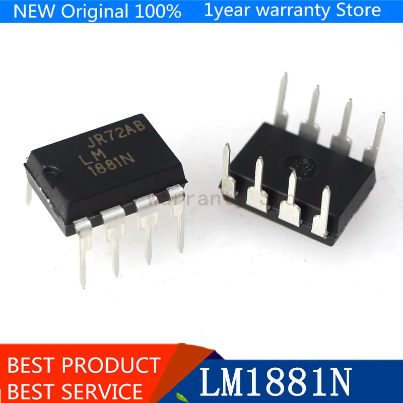 { New original } 5PCS LM1881N DIP8 LM1881 DIP 1881N DIP-8 1881