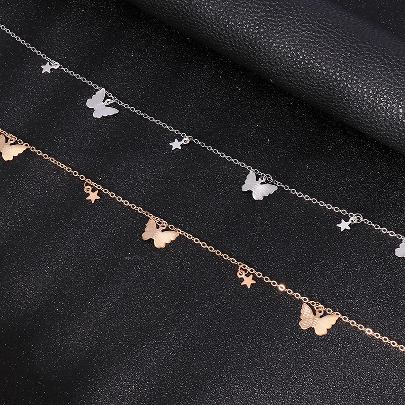Small Animal Butterfly Stars Chain Necklaces for Women Hot Sale Gold Silver Color Clavicle Chain Necklaces Jewelry Accessories
Small Animal Butterfly Stars Chain Necklaces for Women Hot Sale Gold Silver Color Clavicle Chain Necklaces Jewelry Accessories
