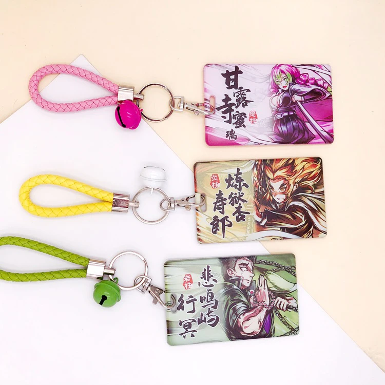 2020 Anime Demon Slayer Kimetsu No Yaiba Keychain Student ID Card Holder Bus Pass Business Card Case Acrylic Keyring Bag Pendant
2020 Anime Demon Slayer Kimetsu No Yaiba Keychain Student ID Card Holder Bus Pass Business Card Case Acrylic Keyring Bag Pendant
