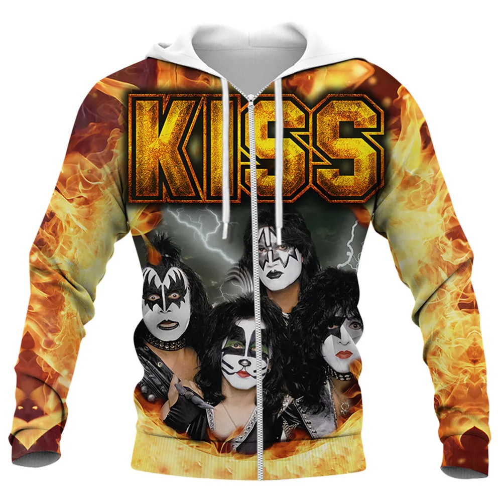 CLOOCL Kiss Band Zip Hoodies 3D Graphics Singer Orchester Print Pullovers Tops Fashion Hip Hop Streetwear Harajuku Men Clothing
CLOOCL Kiss Band Zip Hoodies 3D Graphics Singer Orchester Print Pullovers Tops Fashion Hip Hop Streetwear Harajuku Men Clothing