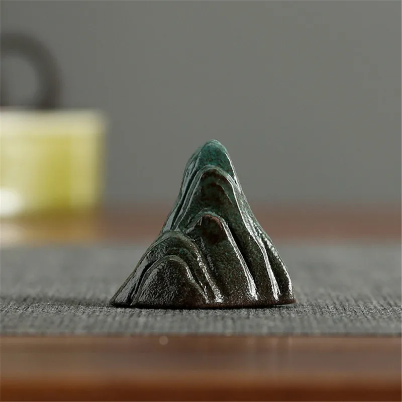 Керамические маленькие горные изделия ручной работы дзен бонсай аквариум микро