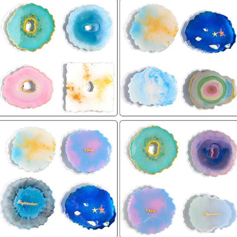 4pcs DIY Decorative Crafts Baking Tray Base Round Epoxy Resin Silicone Coaster Molds Set for Jewelry Making
4pcs DIY Decorative Crafts Baking Tray Base Round Epoxy Resin Silicone Coaster Molds Set for Jewelry Making
