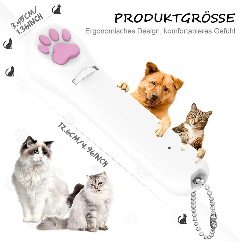 LED Pointer For Cats And Dogs Pet Interactive Toy Multifunctional Cat Toy Pet Toy Pet Product Usb Charging Toy
LED Pointer For Cats And Dogs Pet Interactive Toy Multifunctional Cat Toy Pet Toy Pet Product Usb Charging Toy