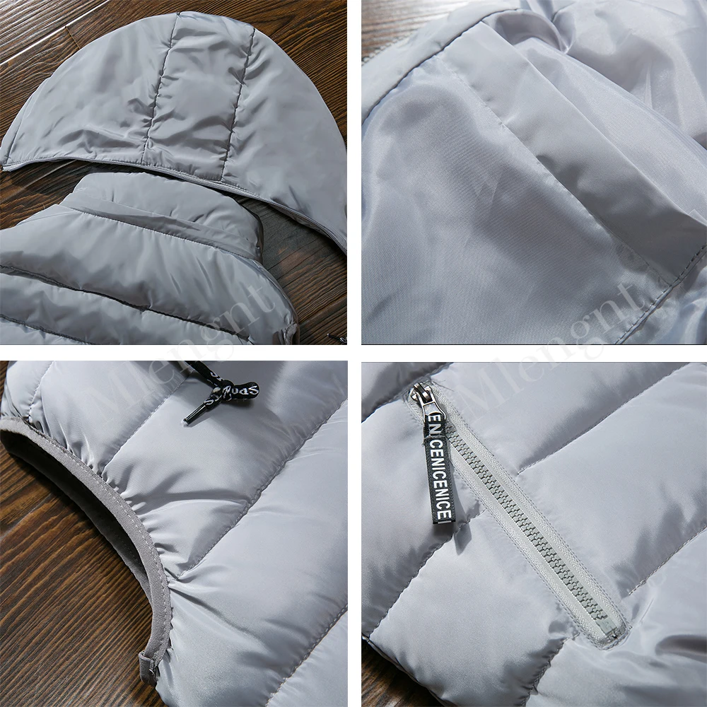 Winter Vest Men's Hat Detachable Waistcoat Simple Solid Sleeveless Jackets Warm Parka Men Clothing Unloading Windproof Warm Coat
Winter Vest Men's Hat Detachable Waistcoat Simple Solid Sleeveless Jackets Warm Parka Men Clothing Unloading Windproof Warm Coat