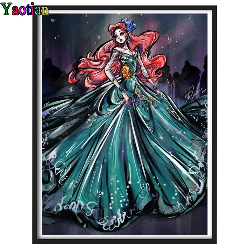 Full 5D Diy Daimond Painting Cross-stitch Cartoon Princess 3D Diamond Painting Full Rhinestones Paintings Embroidery Gifts
Full 5D Diy Daimond Painting Cross-stitch Cartoon Princess 3D Diamond Painting Full Rhinestones Paintings Embroidery Gifts