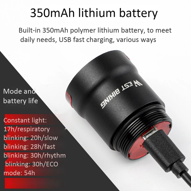 WEST BIKING Smart Bike Tail Light Brake Sensing Bicycle Light Cycling USB Rechargeable Led Tail Light Mtb Accessories
WEST BIKING Smart Bike Tail Light Brake Sensing Bicycle Light Cycling USB Rechargeable Led Tail Light Mtb Accessories