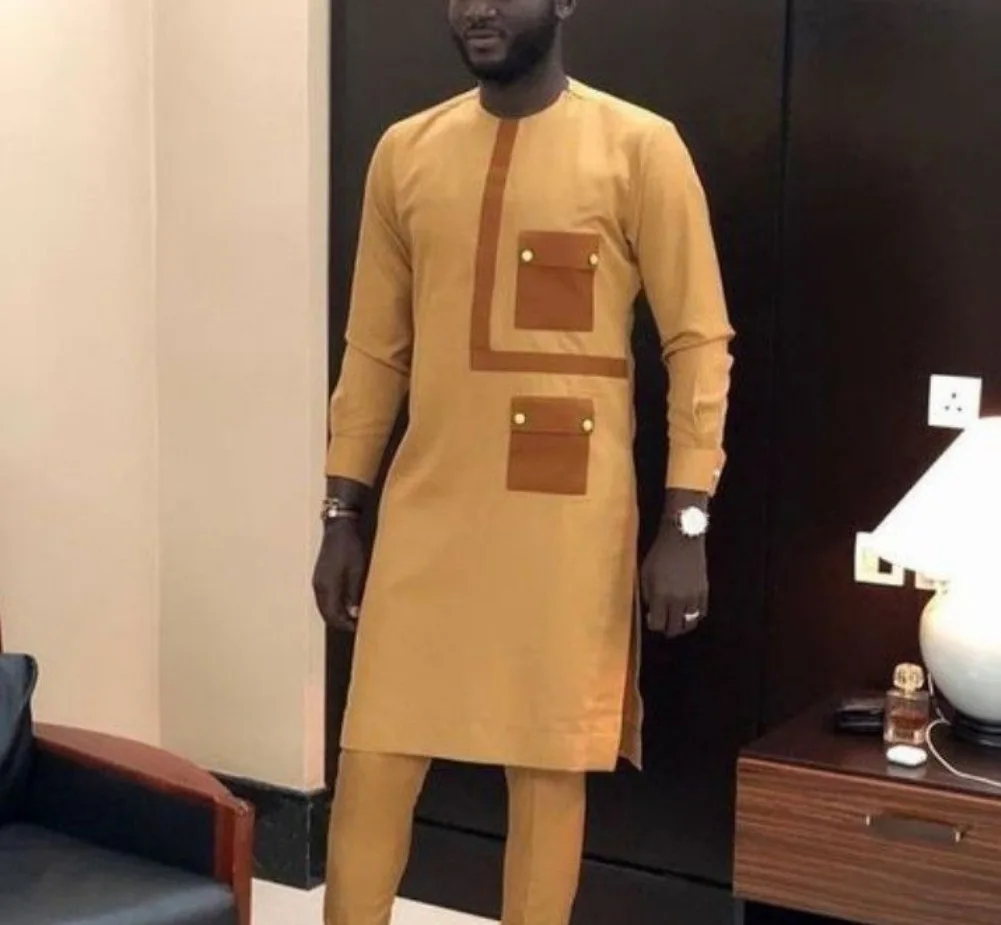 New Style African Arab Ethnic Style Pocket Long-sleeved Autumn And Winter Shirt Men's Middle East Dubai Muslim Shirt
New Style African Arab Ethnic Style Pocket Long-sleeved Autumn And Winter Shirt Men's Middle East Dubai Muslim Shirt