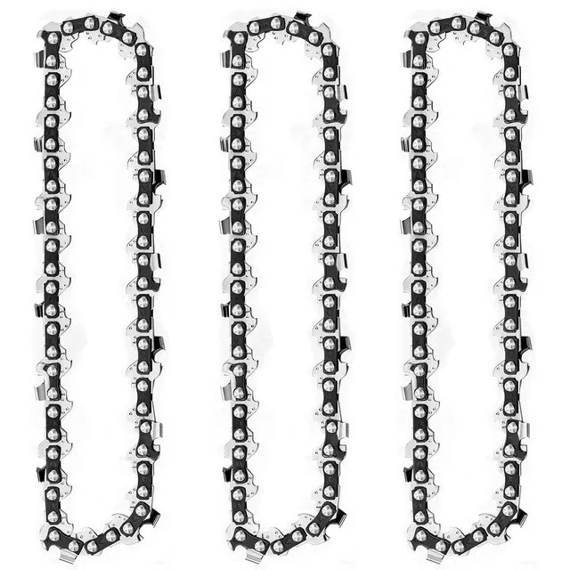 3/5 Pieces Chainsaw Chain 3/5x Flexible For Home Garden Work And Tree Fall Suitable For All 4-inch Mini-saws
3/5 Pieces Chainsaw Chain 3/5x Flexible For Home Garden Work And Tree Fall Suitable For All 4-inch Mini-saws