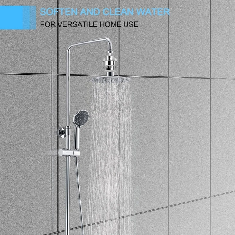 15 Stage Universal 1/2' High Output Shower Filter Bathroom Water Purifier Filter H3CF
15 Stage Universal 1/2' High Output Shower Filter Bathroom Water Purifier Filter H3CF