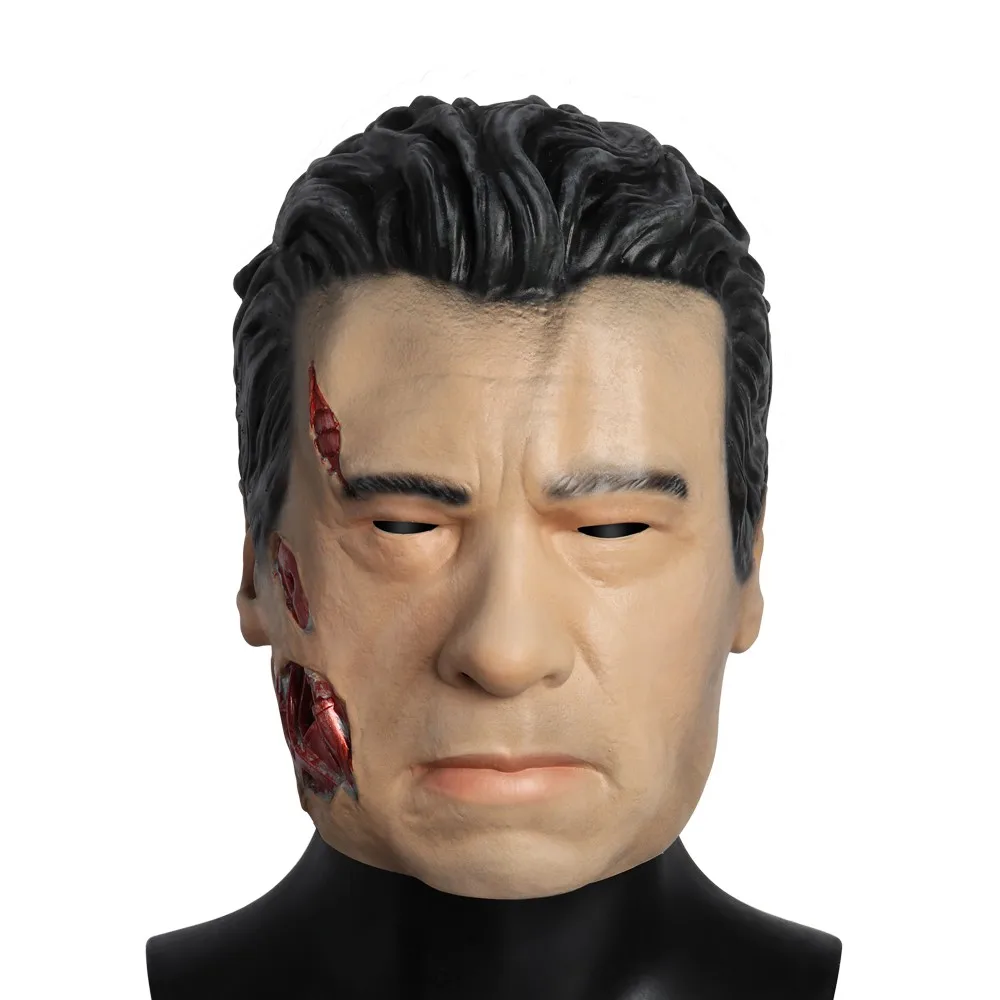 The Terminator Latex Mask Arnold Schwarzenegger Halloween Costume Party Ccary Masks Cosplay I Will Be Back Realistic Props
The Terminator Latex Mask Arnold Schwarzenegger Halloween Costume Party Ccary Masks Cosplay I Will Be Back Realistic Props