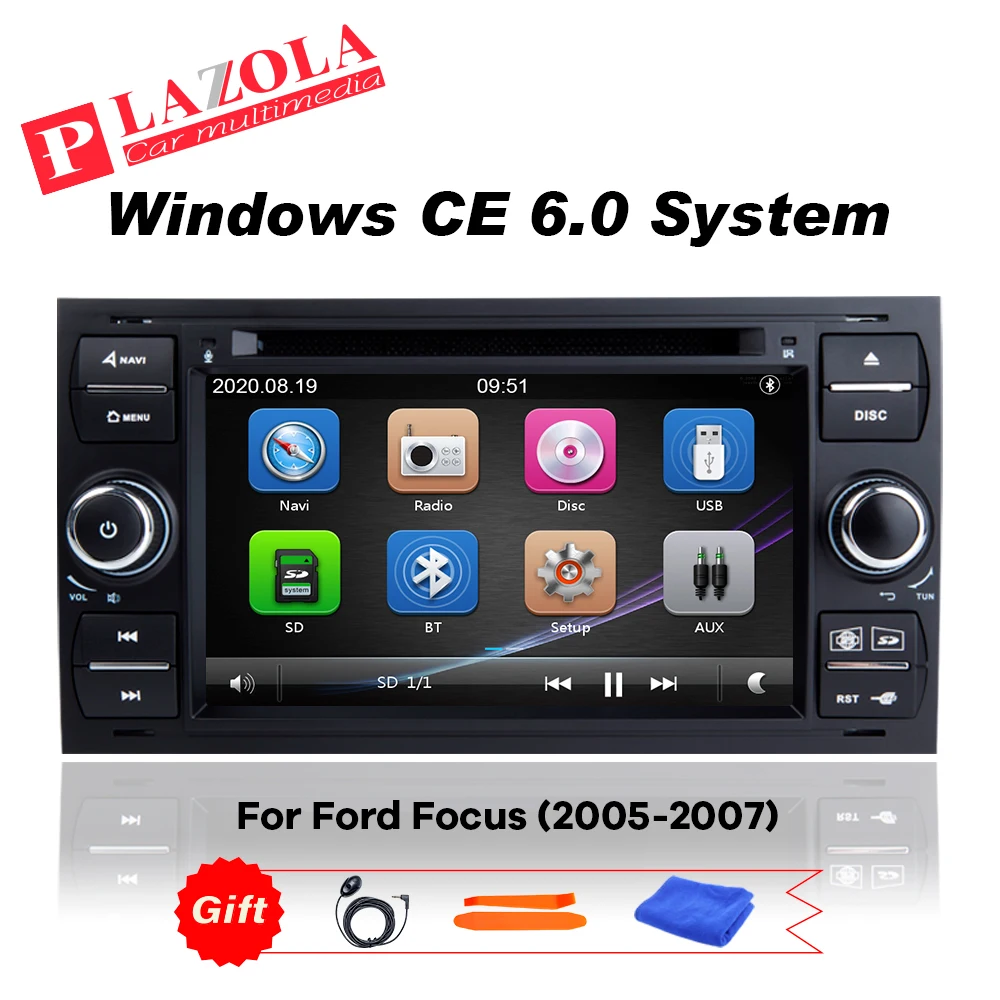 7 INCH Car DVD Radio Multimedia Player for Ford Focus 2 Fiesta C-Max S-Max Fusion Transit Kuga 2005-2007 Navigation Bluetooth
7 INCH Car DVD Radio Multimedia Player for Ford Focus 2 Fiesta C-Max S-Max Fusion Transit Kuga 2005-2007 Navigation Bluetooth