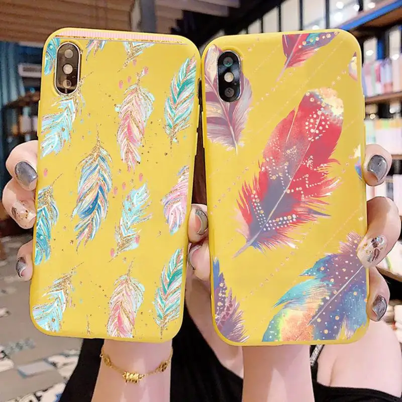 Hand Painted Feather Phone Case for iphone 13 11 Pro Max X XS Max XR Color Cover for iphone 13 7 8 6 6S Plus
Hand Painted Feather Phone Case for iphone 13 11 Pro Max X XS Max XR Color Cover for iphone 13 7 8 6 6S Plus