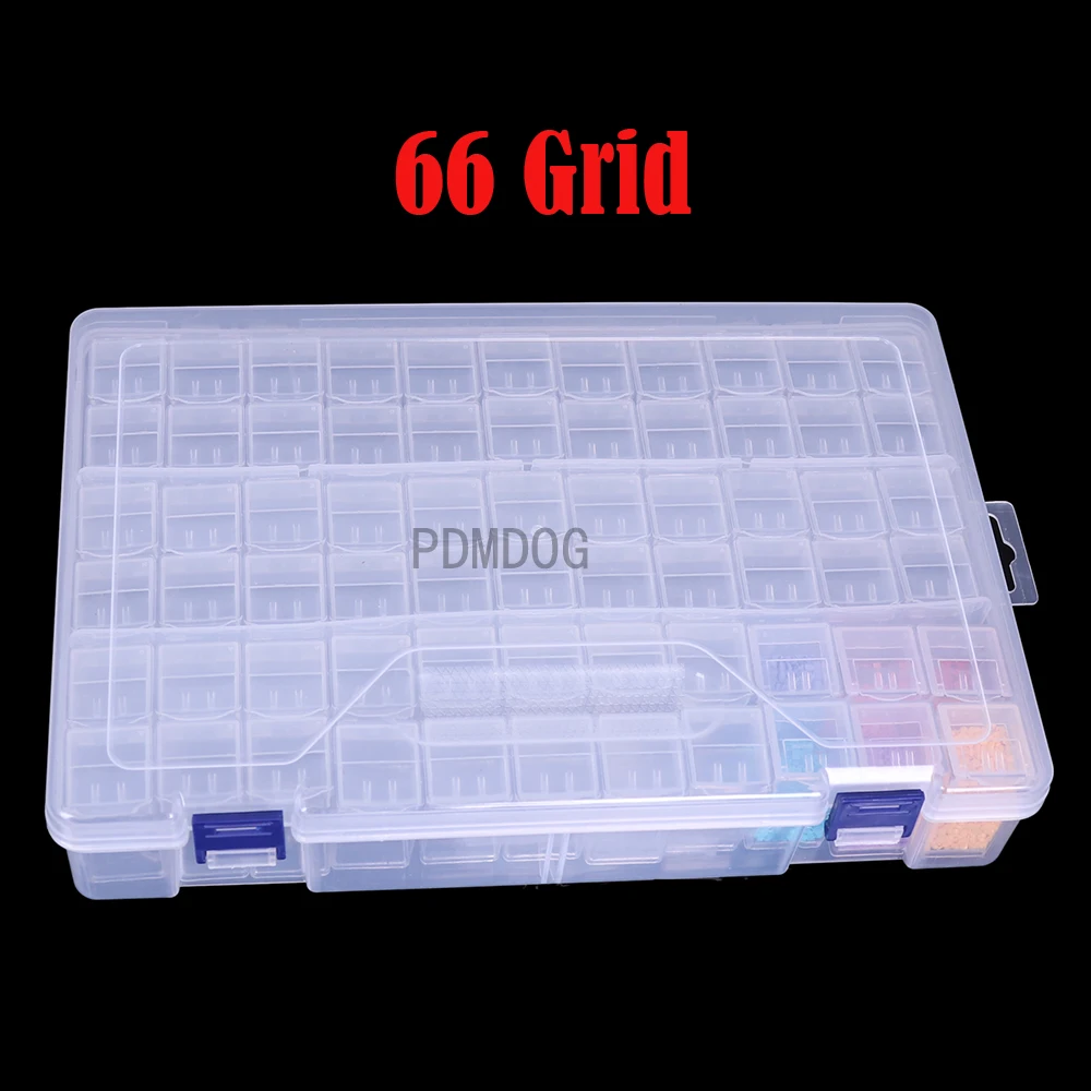 66/32Girds diamond painting accessoires Case Clear Plastic Beads Display Storage Box For Diamond Embroidery Cross Stitch Tools
66/32Girds diamond painting accessoires Case Clear Plastic Beads Display Storage Box For Diamond Embroidery Cross Stitch Tools