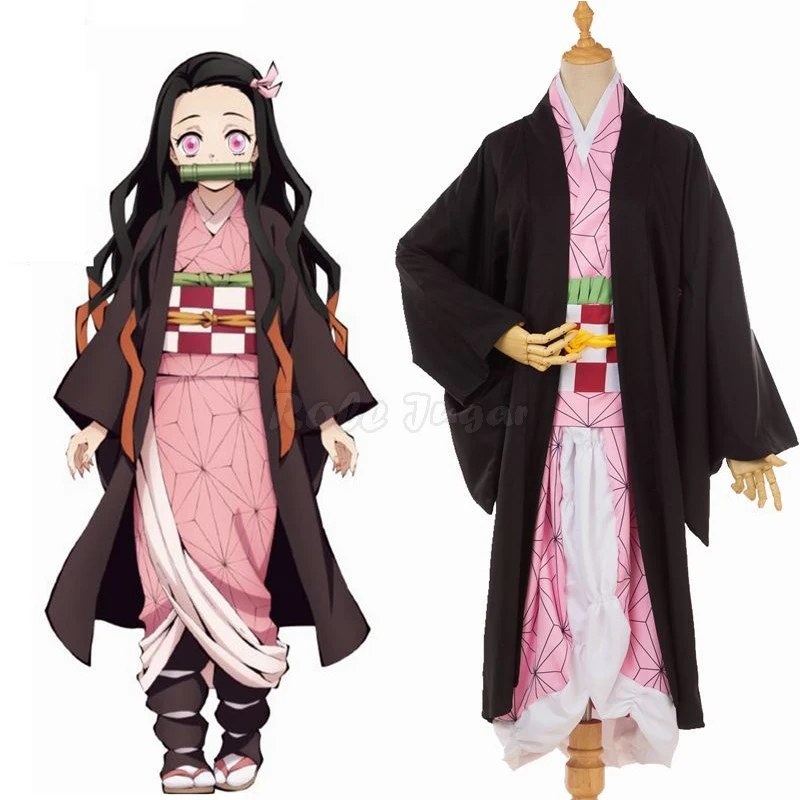 Аниме Demon Slayer Kimetsu no Yaiba Kamado Nezuko Косплей Костюм Полный комплект парик для взрослых детей Хэллоуин вечерние костюмы для шоу C90C36
Аниме Demon Slayer Kimetsu no Yaiba Kamado Nezuko Косплей Костюм Полный комплект парик для взрослых детей Хэллоуин вечерние костюмы для шоу C90C36