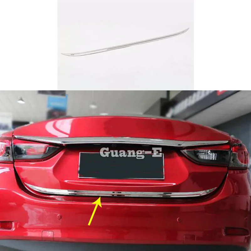 Car Stick Body Stainless Steel Rear Door Tailgate Frame Plate Trim Lamp 1pcs Hood For Mazda6 Mazda 6 Atenza 2017 2018 2019
Car Stick Body Stainless Steel Rear Door Tailgate Frame Plate Trim Lamp 1pcs Hood For Mazda6 Mazda 6 Atenza 2017 2018 2019
