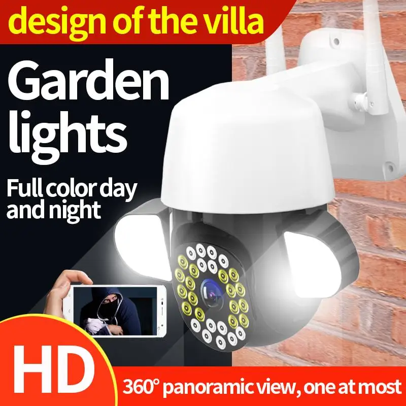 PTZ Wifi IP Camera 1080P AI Security Camera Wireless Outdoor Waterproof IR 360EYES Human Detect Wireless Camera CCTV Surveillan
PTZ Wifi IP Camera 1080P AI Security Camera Wireless Outdoor Waterproof IR 360EYES Human Detect Wireless Camera CCTV Surveillan