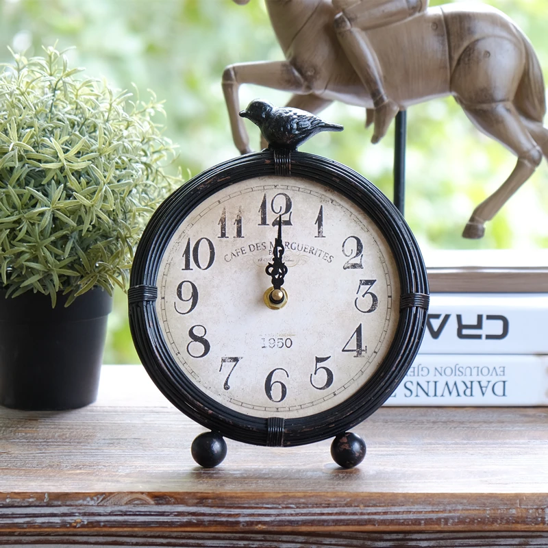 Glass Fashion Clock Metal Simple Living Room Small office Desktop Clock vintage Office Retro mechanical Reloj Mesa Clocks BY50DC
Glass Fashion Clock Metal Simple Living Room Small office Desktop Clock vintage Office Retro mechanical Reloj Mesa Clocks BY50DC